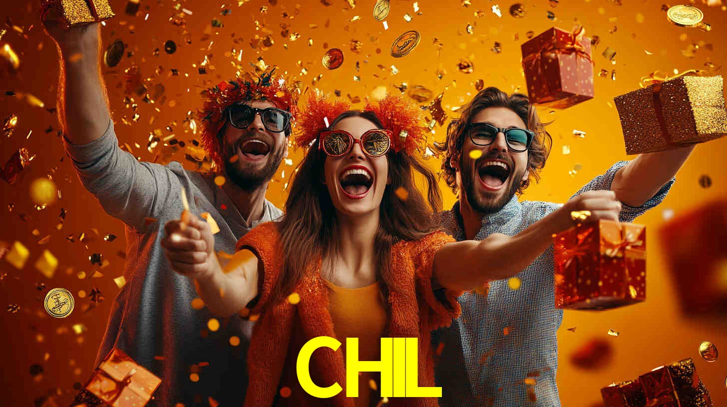 Interfaz de la app móvil CHIL en un smartphone moderno